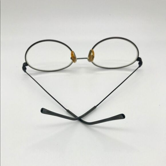 Daniel Hunter by REM Round Charcoal Wire Frame Eyeglasses - Picture 4 of 6